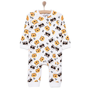 HelloBaby Erkek Patiksiz Tul, Ekru, 6 Ay