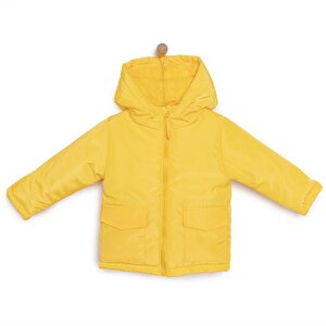 HelloBaby Kapüşonlu Mont, Sarı, 1 Yaş