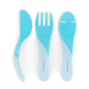 Twistshake Kaşık-Çatal Seti 6+Ay Mavi