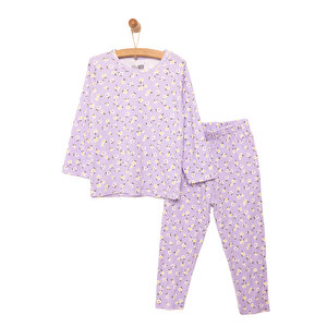 HelloBaby Kaşkorse Çiçek Des, Lila, 6 Ay