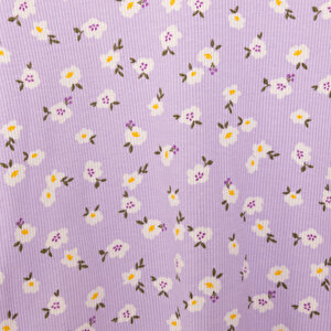 Kaşkorse Çiçek Desen Uzun Kol Pijama Takımı