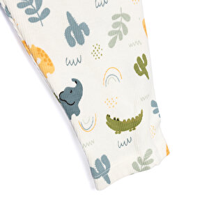 Kaşkorse Fil Desenli Uzun Kol Pijama Takımı Kaşkorse Fil Desenli Uzun Kol Pijama Takımı