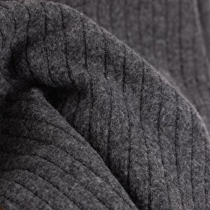 Kız Bebek Pijama Takım Kaşkorse Bisiklet Yaka Uzun Kol Koyu Gri Kız Bebek Pijama Takım Kaşkorse Bisiklet Yaka Uzun Kol Koyu Gri