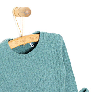 Kaşkorse Uzun Kol Pijama Takımı Kız Bebek