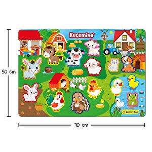 Keçemino Etkinlik Halısı - Çiftlik Keçemino Etkinlik Halısı - Çiftlik