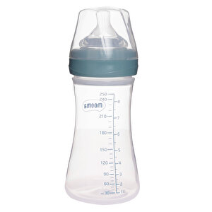 Kindy Biberon 250 ml 6-18 Ay Orta Akış Pastel Mavi Kindy Biberon 250 ml 6-18 Ay Orta Akış Pastel Mavi