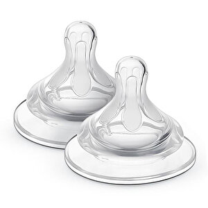 Kindy Biberon Ucu 2li 18+ Ay Hızlı Akış