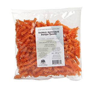 Kırmızı Mercimek Fusilli Glütensiz