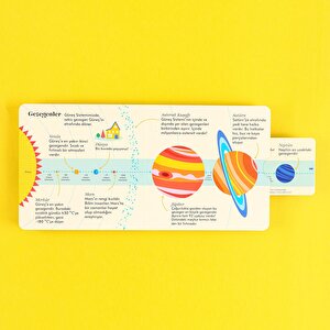 Kıpır Kıpır Hareketli Kitabım - Uzay