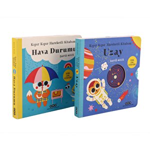 Kıpır Kıpır Hareketli Kitabım - Uzay