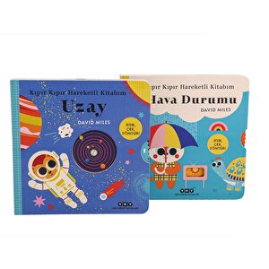 Kıpır Kıpır Hareketli Kitabım - Uzay