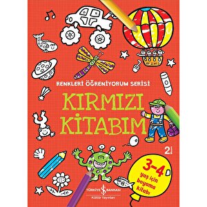 Kırmızı Kitabım - Renkleri Öğreniyorum Serisi Kırmızı Kitabım - Renkleri Öğreniyorum Serisi