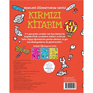 Kırmızı Kitabım - Renkleri Öğreniyorum Serisi Kırmızı Kitabım - Renkleri Öğreniyorum Serisi