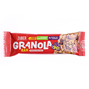 Kırmızı Meyveli Granola Bar 25 gr Kırmızı Meyveli Granola Bar 25 gr
