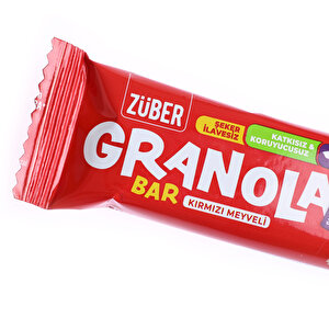 Kırmızı Meyveli Granola Bar 25 gr Kırmızı Meyveli Granola Bar 25 gr