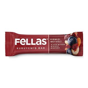 Fellas Kırmızı Meyveli Kuruyemiş Bar 30g