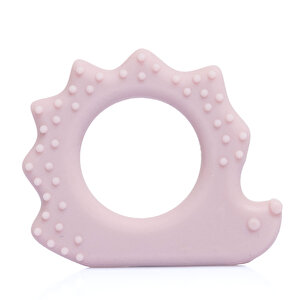 Pandish Kirpi Silikon Diş Kaşıyıcı Lila