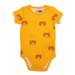 HelloBaby Kısa Kol Bo, Turuncu, 1 - 3 Ay