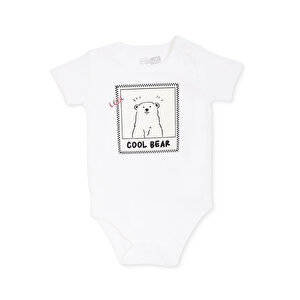 HelloBaby Kısa Kol Body, Ekru, 1 - 3 Ay HelloBaby Kısa Kol Body, Ekru, 1 - 3 Ay