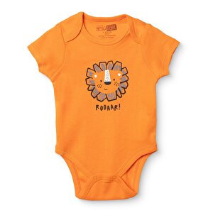 HelloBaby Kısa Kol Body, Sarı, 1 - 3 Ay