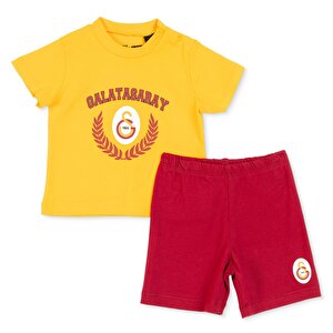 Galatasaray Kısa Kol, Kırmızı, 3 - 6 Ay