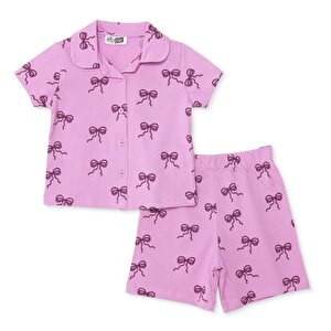 HelloBaby Kısa Kol Pija, Pembe, 3 - 6 Ay