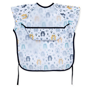 Kısa Kollu Hazneli Faaliyet Önlüğü-Bear