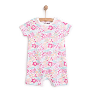 HelloBaby Kısa Tulum, Pembe, 3 Yaş