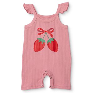 HelloBaby Kısa Tulum, Pembe, 3 - 6 Ay HelloBaby Kısa Tulum, Pembe, 3 - 6 Ay