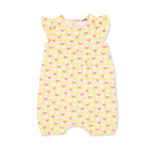 HelloBaby Kısa T, Sarı Baskılı, 3 - 6 Ay