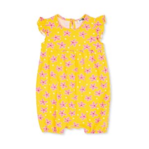 HelloBaby Kısa T, Sarı Baskılı, 3 - 6 Ay