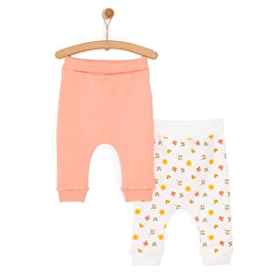 HelloBaby Kız 2li Patik, Ekru, Yenidoğan