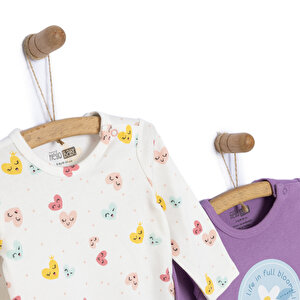 Kız 2li Uzun Kol Body Kız Bebek