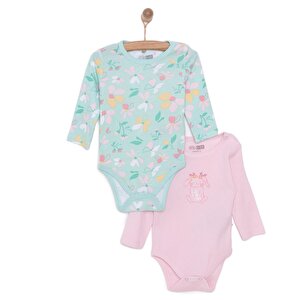 HelloBaby Kız 2li Uzun, Açık Pembe, 3 Ay