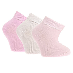 HelloBaby Kız 3'lü Bilek, Pembe, 0-6 Ay