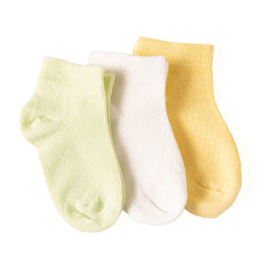 HelloBaby Kız 3'lü Bilek Ç, Sarı, 0-6 Ay