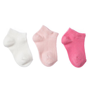 HelloBaby Kız 3'lü Bilek, Pembe, 0-6 Ay