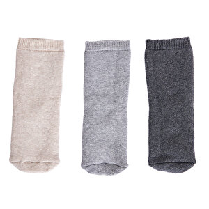 Kız 3lü Havlu Çorap Kız Bebek