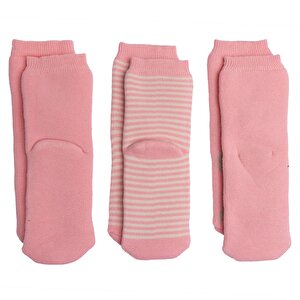 Kız 3lü Havlu Çorap Kız Bebek