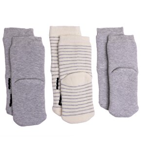 Kız 3lü Havlu Çorap Kız Bebek