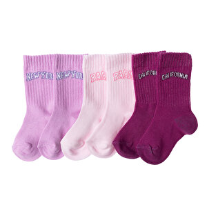 Kız 3lü Soket Çorap Kız Bebek