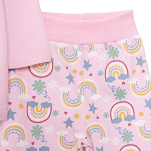 Kız Bebek Yenidoğan 5'li Hastane Çıkışı %100 Pamuk ÇıtçıtlıZarf Yaka Uzun Kol Kız Bebek Yenidoğan 5'li Hastane Çıkışı %100 Pamuk ÇıtçıtlıZarf Yaka Uzun Kol