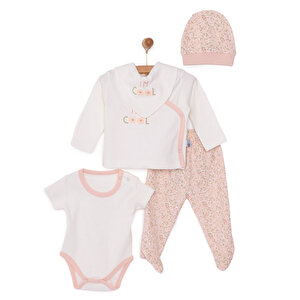 HelloBaby Kız 5li Kutu, Pembe, Yenidoğan