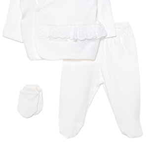 Kız 5li Set Mevlüt Kıyafeti Kız Bebek