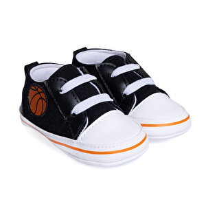 Papulin Kız Basketbol Nakışlı, Siyah, 19