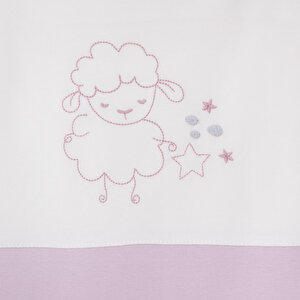 Kız Bebek 10'lu Hastane Çıkışı İnterlok V Yaka Uzun Kol Patikli Kız Bebek 10'lu Hastane Çıkışı İnterlok V Yaka Uzun Kol Patikli