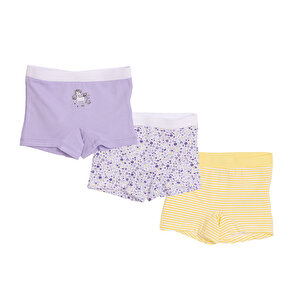 Hellobaby Kız Bebek 3lü Box, Lila, 2 Yaş