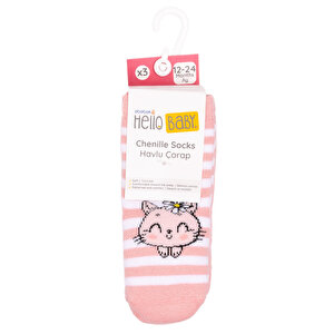 Kız Bebek 3lü Havlu Çorap Kız Bebek 3lü Havlu Çorap