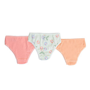 Kız Bebek 3lü Slip Külot