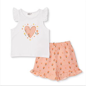 HelloBaby Atlet-Şort, Ekru, 3 - 6 Ay